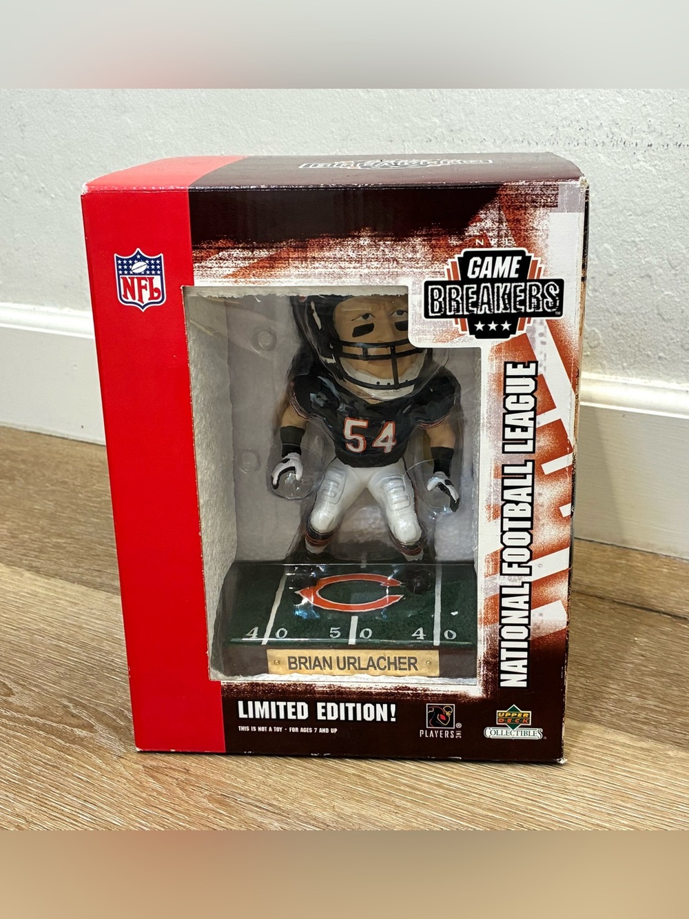 Brian Urlacher Upper Deck GameBreakers Limited Edition Collectible Figure
